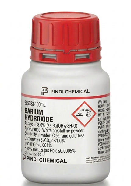 Barium hydroxide in Pakistan