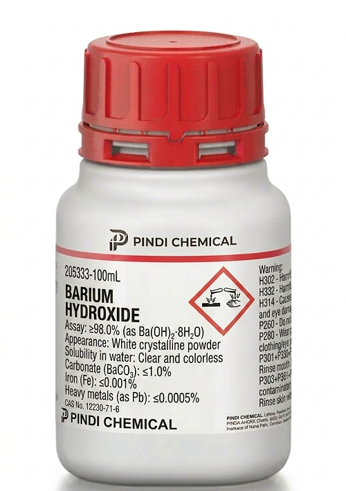Barium hydroxide in Pakistan Barium hydroxide in Pakistan