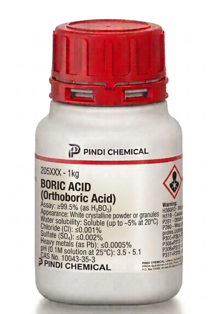 Boric acid in Pakistan