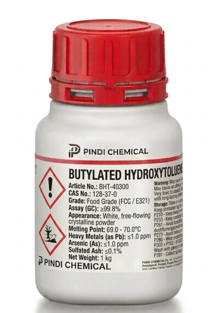 Butylated hydroxytoluene in Pakistan