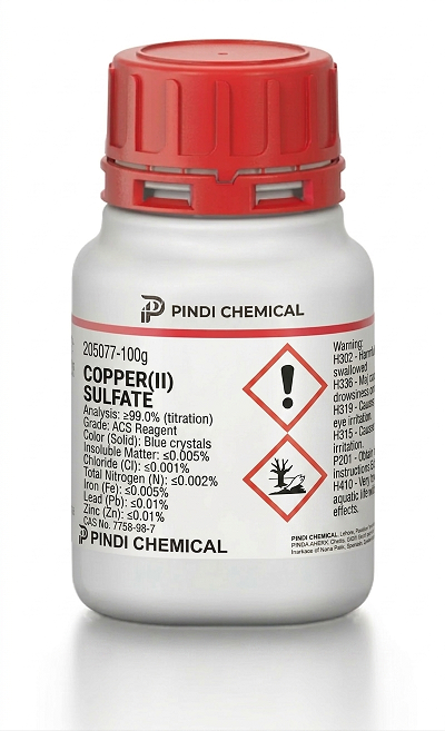 Copper sulfate in Pakistan