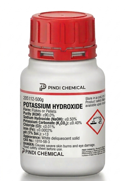 Potassium hydroxide in Pakistan
